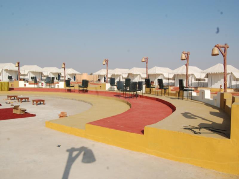 Chokhi Dhani - Desert Camp Resort Jaisalmer Exteriör bild